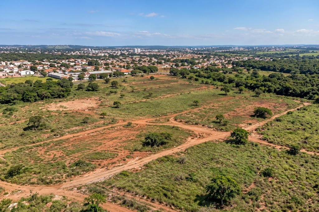 Captação do terreno